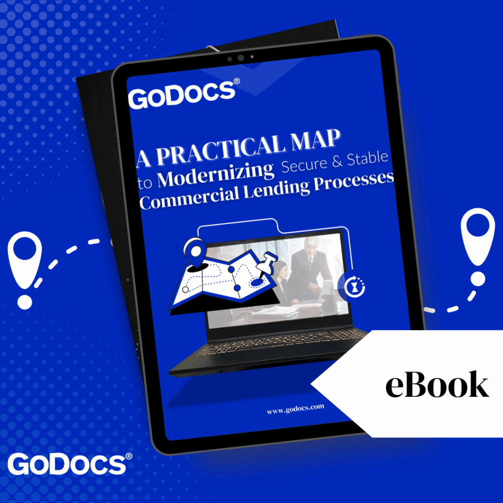 A Practical Roadmap to Modernizing Secure and Stable Commercial Lending Processes: Ebook cover page