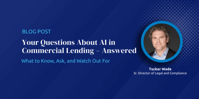 Cover Image For Blog: "Your Questions About AI in Commercial Lending – Answered"
