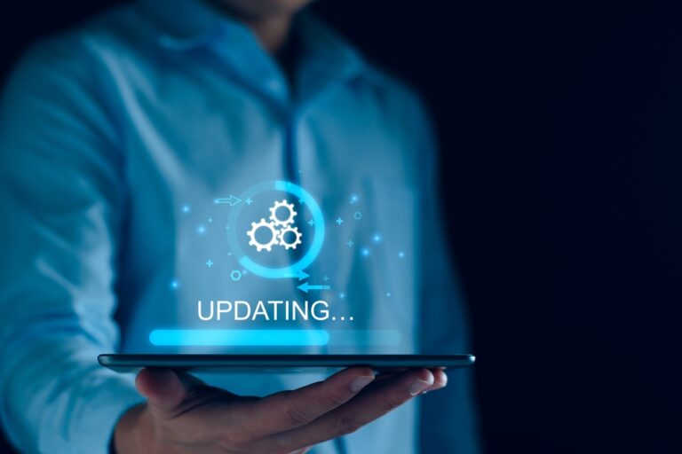 Operating,System,Upgrade,Concept,,Installation,App,And,Software,Update,Process,