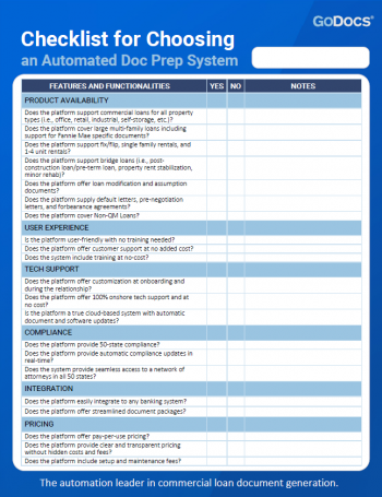 Checklist for Choosing an Automated Doc Prep System thumbnail